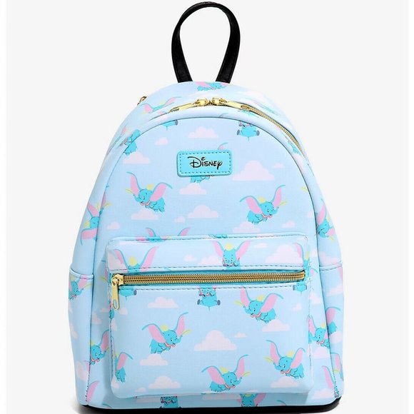 Disney Bags Loungefly Disney Dumbo Mini Backpack Flying Dumbo